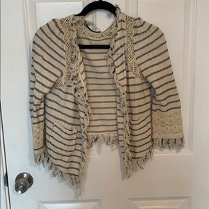 Zara striped blazer